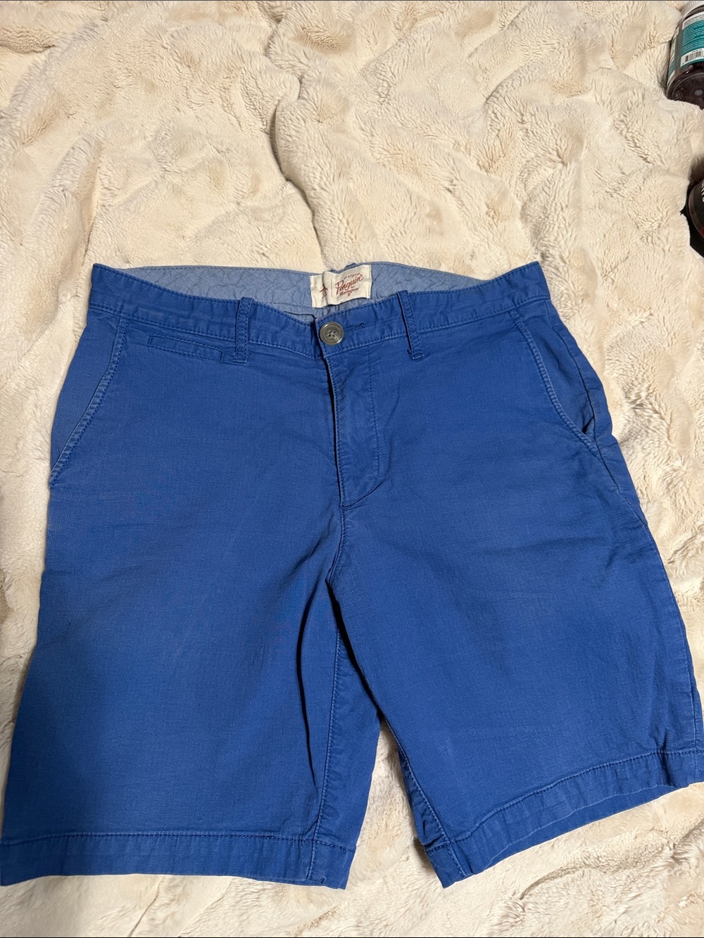 Men’s blue Penguin shorts